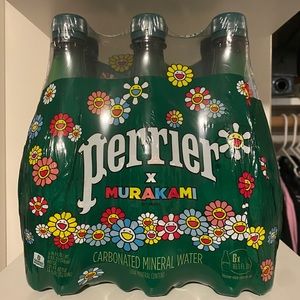 Takashi Murakami x Perrier water